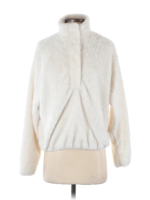 Best Bargains slim fit coatFaux Fur Jacket