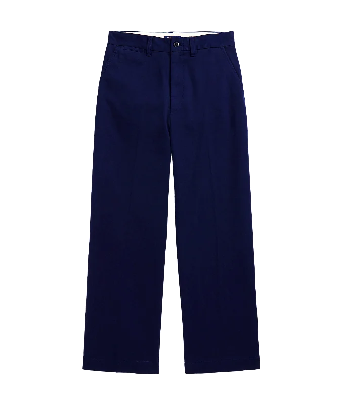 Early Bird Discount insulated winter jacketChino Wide-leg Pant - Navy