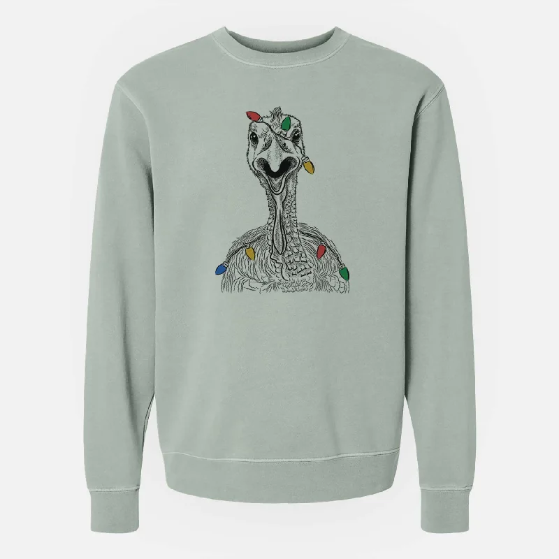 Bargain Prices workout-ready hoodieChristmas Lights Gobble the Turkey - Unisex Pigment Dyed Crew Sweatshirt Bargain Prices workout-ready hoodieChristmas Lights Gobble the Turkey - Unisex Pigment Dyed Crew Sweatshirt