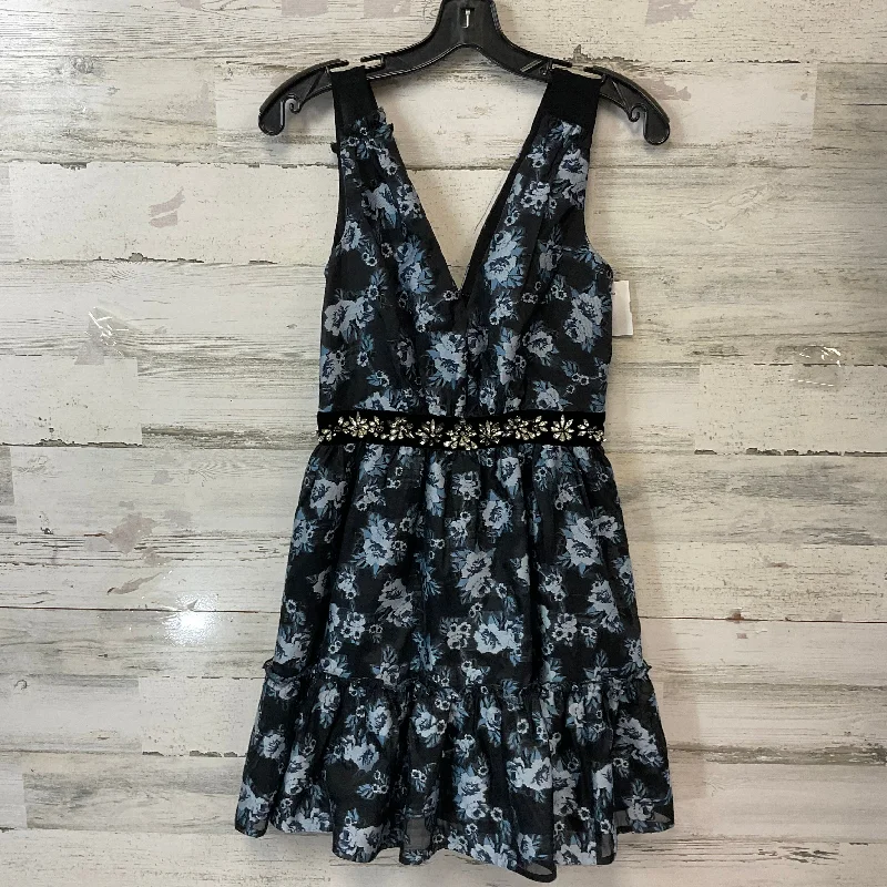 Quick Sale off-the-shoulder dressDress Party Short By Kate Spade In Black & Blue, Size: Xs Quick Sale off-the-shoulder dressDress Party Short By Kate Spade In Black & Blue, Size: Xs