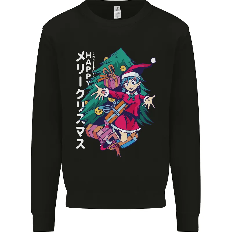Limited Availability comfy workout sweatshirtAnime Elf Christmas Tree Xmas Mens Sweatshirt Jumper Limited Availability comfy workout sweatshirtAnime Elf Christmas Tree Xmas Mens Sweatshirt Jumper