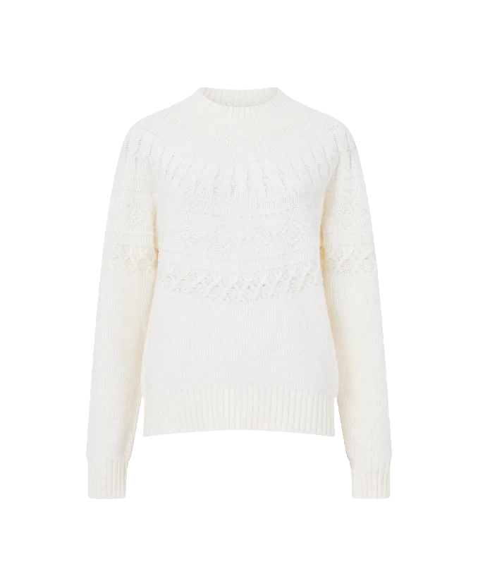 Value Deals long-sleeve coatKessey High Neck Jumper - Cream