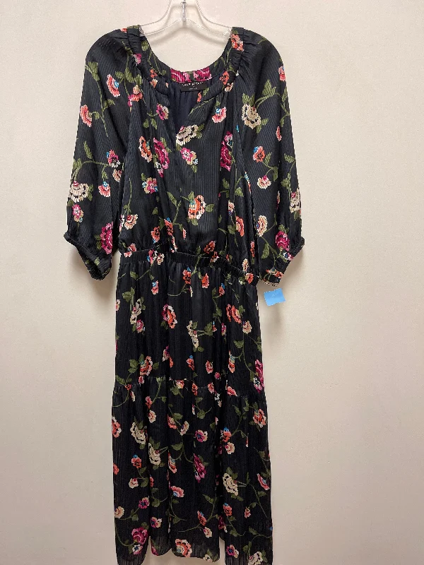 knit dressDress Casual Maxi By Lane Bryant In Floral Print, Size: 2x