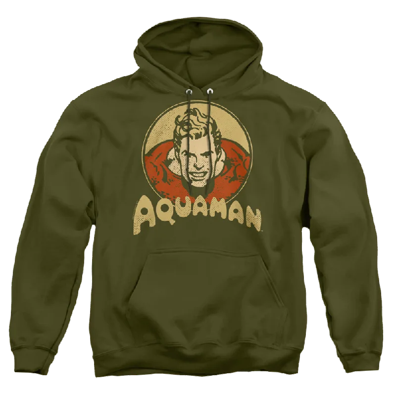 sporty hoodieAquaman Aqua Circle - Pullover Hoodie