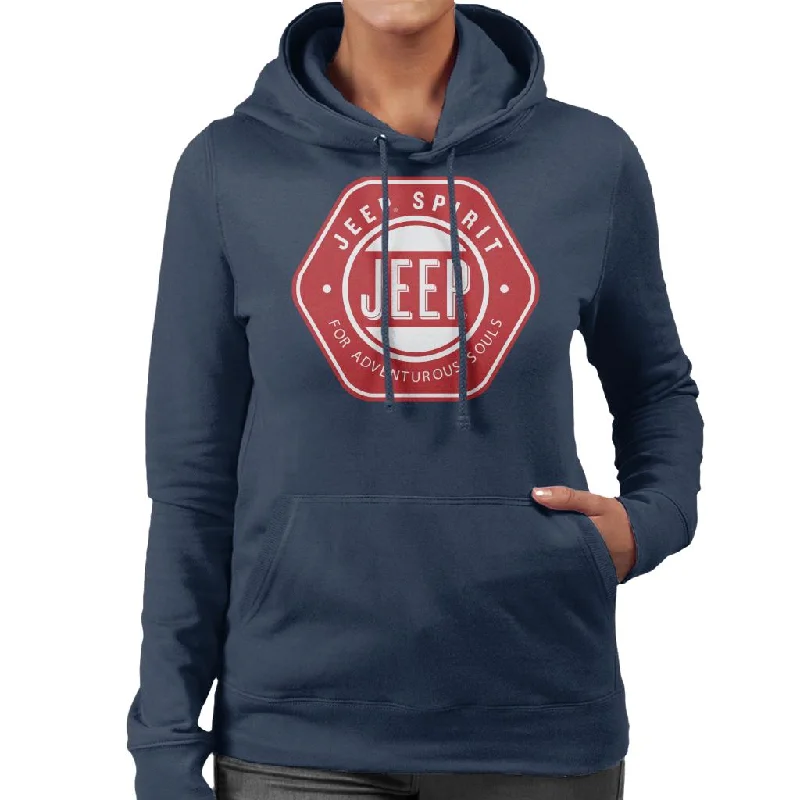 soft pullover hoodieJeep Spirit For Adventurous Souls Women's Hooded Sweatshirt