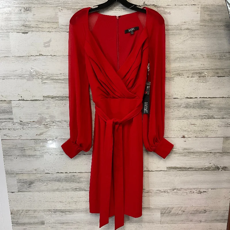 Best Bargains boho dressDress Party Short By Badgley Mischka In Red, Size: S