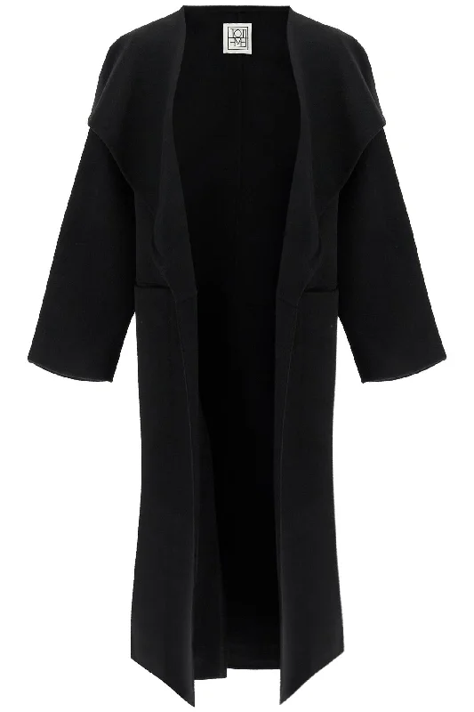 Deal of the Day lightweight outerwearsignature wool-cashmere coat 211 110 717 BLACK