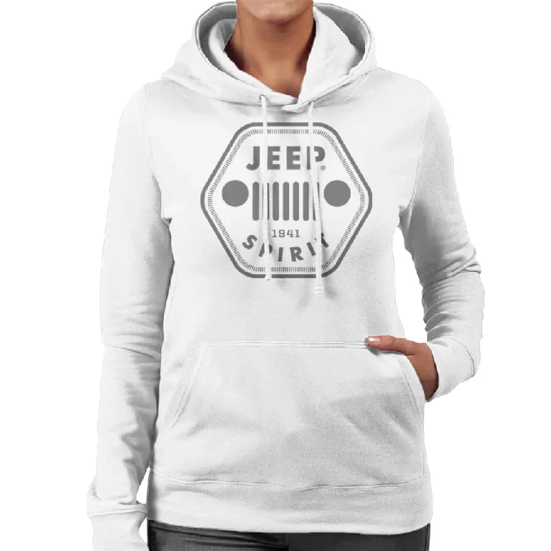 fitted hoodieJeep 1941 Spirit Logo Women's Hooded Sweatshirt