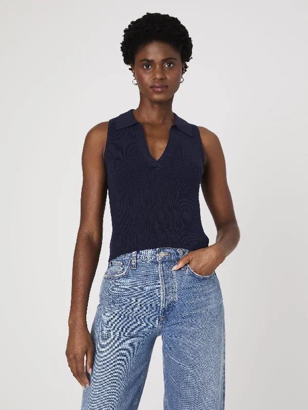 Huge Discounts Mozza V Neck Sleeveless Sweater