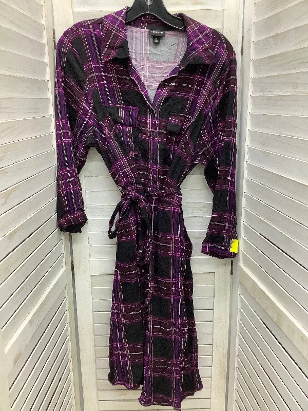 Limited Stock spaghetti strap dressDress Casual Midi By Torrid In Plaid Pattern, Size: 0 Limited Stock spaghetti strap dressDress Casual Midi By Torrid In Plaid Pattern, Size: 0