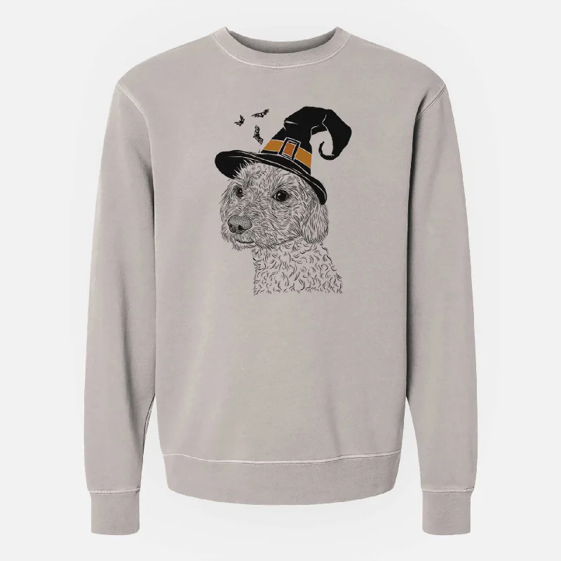 Today’s Deal Witch Georgie Boy the Mixed Breed - Unisex Pigment Dyed Crew Sweatshirt Today’s Deal Witch Georgie Boy the Mixed Breed - Unisex Pigment Dyed Crew Sweatshirt