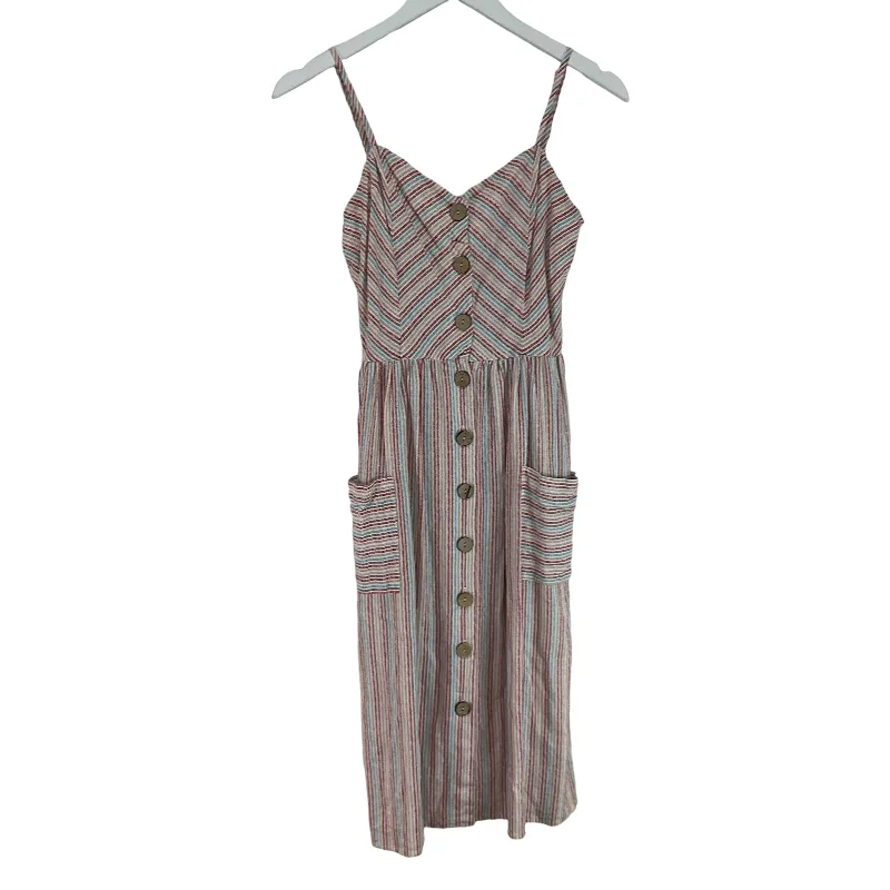 Major Savings floral midi dressDress Casual Short By Bebop In Multi-colored, Size: M Major Savings floral midi dressDress Casual Short By Bebop In Multi-colored, Size: M