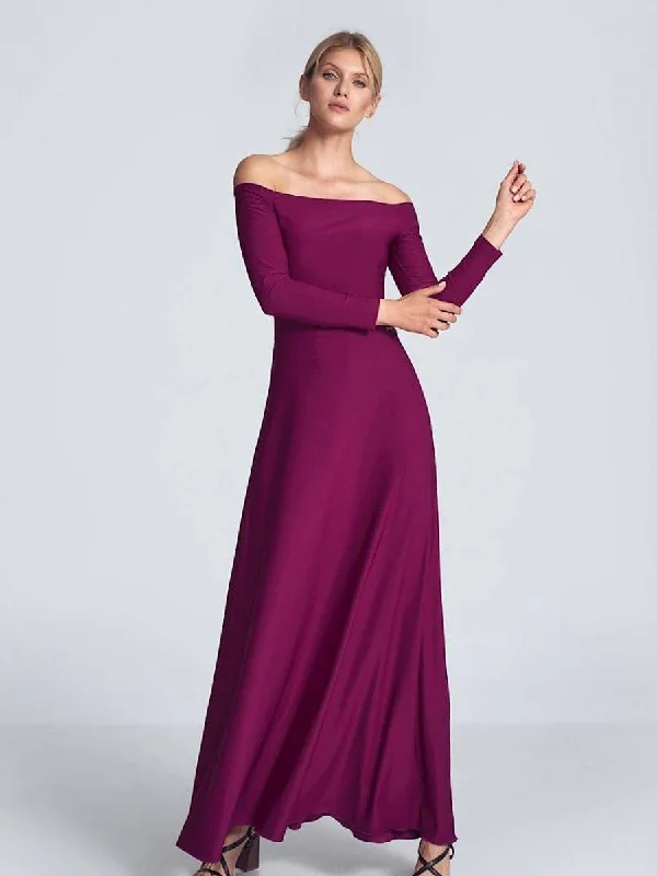 Deal of the Day velvet dressLong dress model 147922 Figl