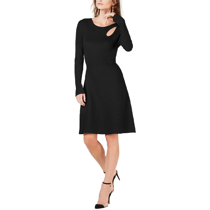 Year-End Sale wrap dressI-N-C Womens Cutout Sweater Dress