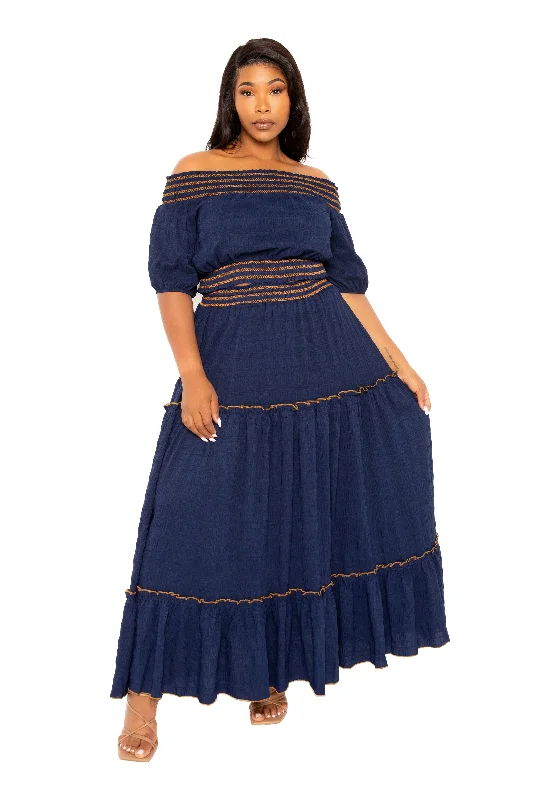 Mega Sale mini dressSmocking Top and Skirt Set