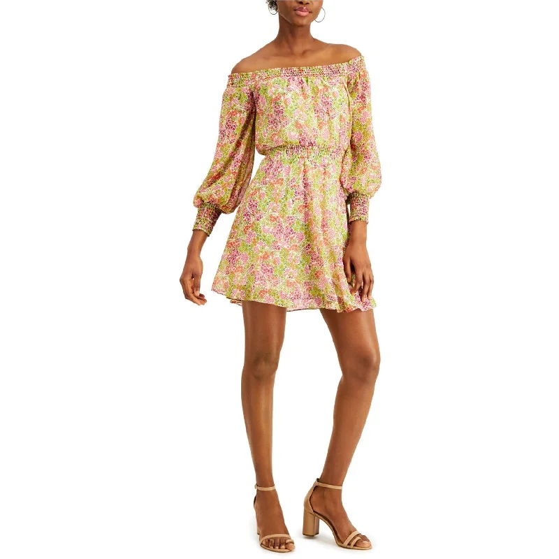 Best Bargains wool dressLeyden Womens Citron Daisy Floral Mini Off-Shoulder Dress, Multicoloured, Large Best Bargains wool dressLeyden Womens Citron Daisy Floral Mini Off-Shoulder Dress, Multicoloured, Large