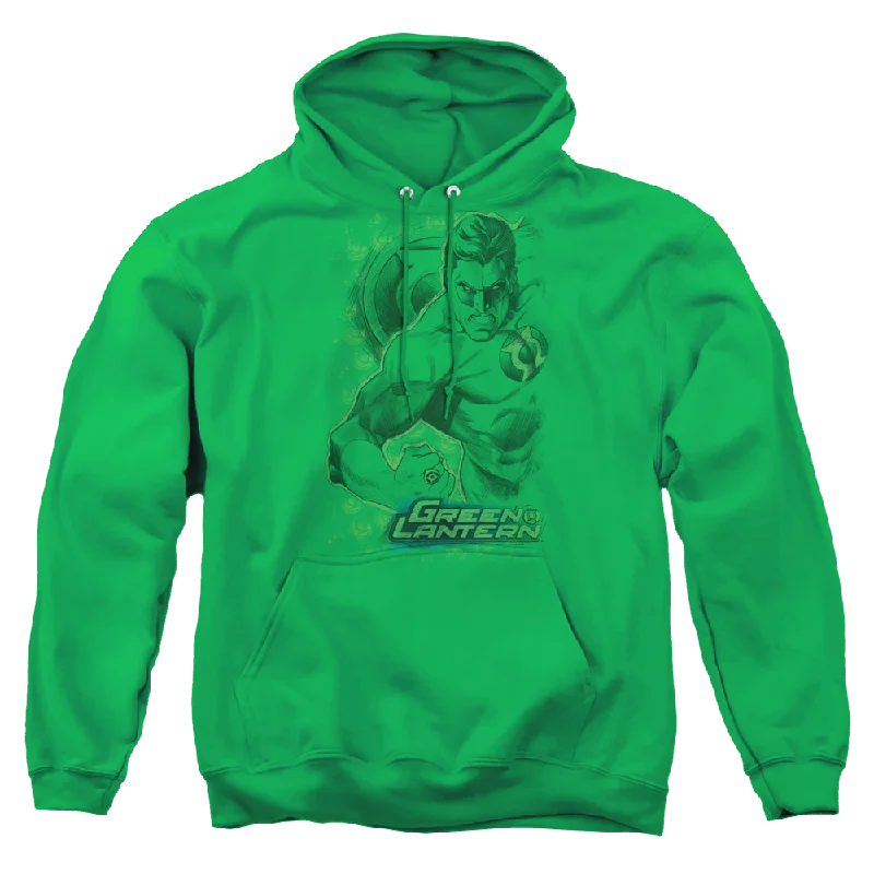 athletic hoodieGreen Lantern Pencil Energy - Pullover Hoodie