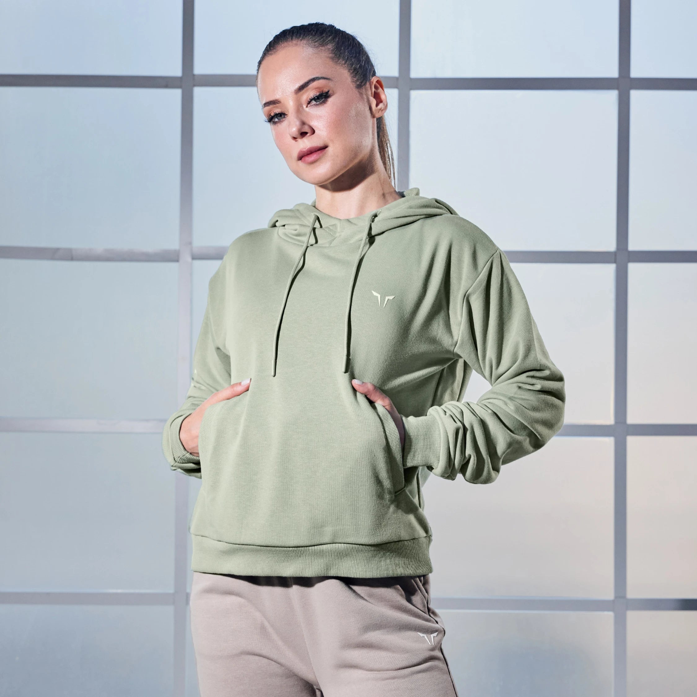 Weekend Deal Essential Warm Up Hoodie - Desert Sage