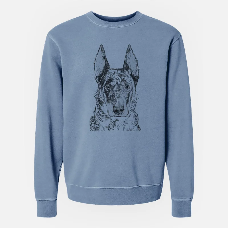 Big Discounts Bare Nori the Beauceron - Unisex Pigment Dyed Crew Sweatshirt
