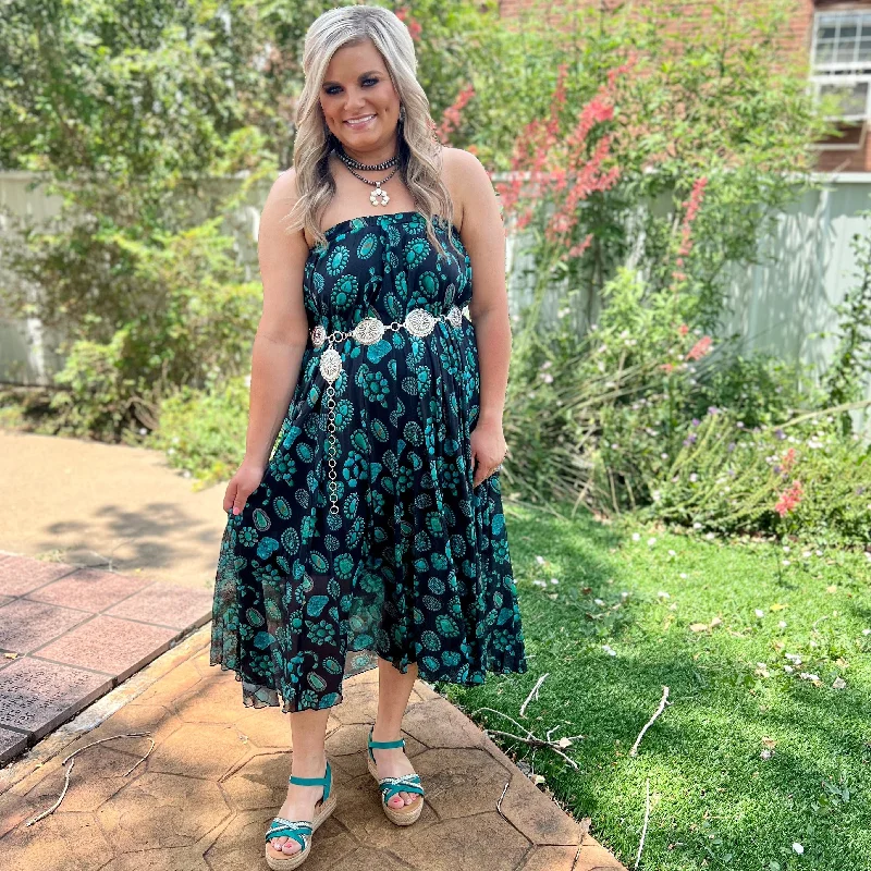 Deal Explosion playful dressPLUS Concho Kreek Maxi Skirt