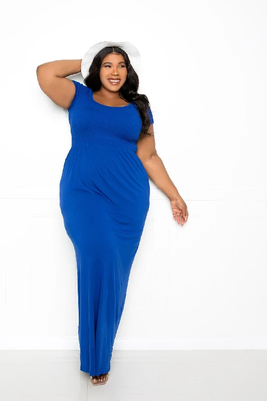 Exclusive Savings long-sleeve floral dressSeamless T-shirt Maxi Dress