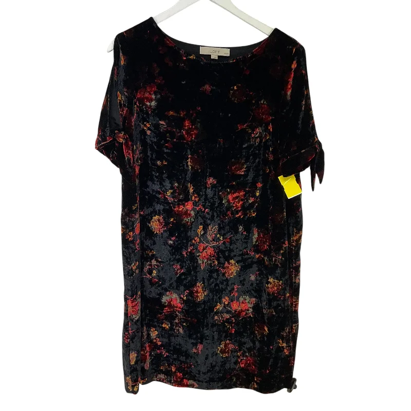 Don't Wait flowy maxi dressDress Casual Short By Loft In Black, Size: L