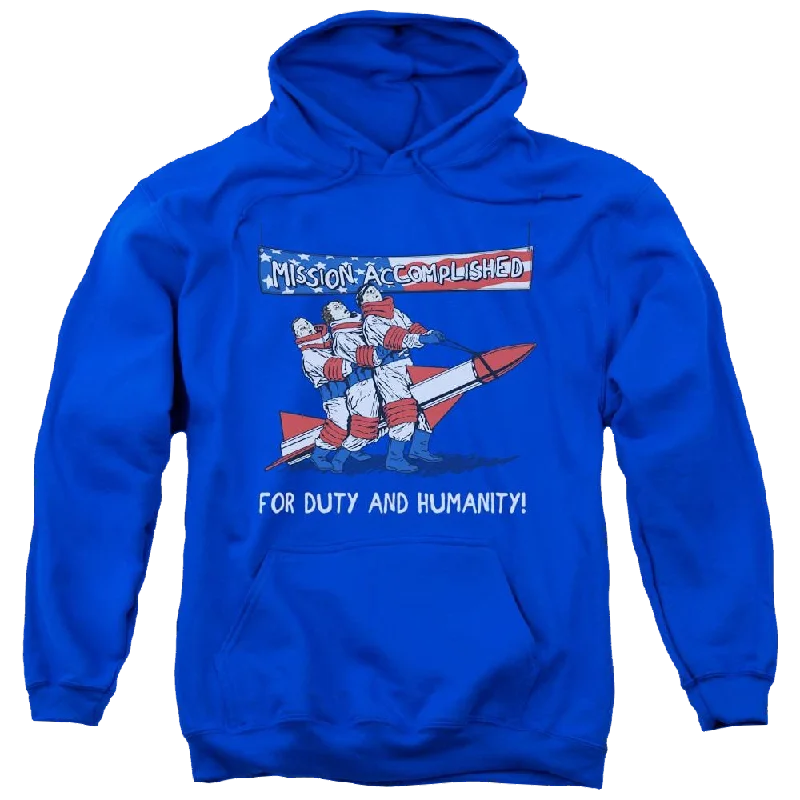 Extra Discounts cozy hoodieThe Three Stooges Mission Accomplished Pullover Hoodie