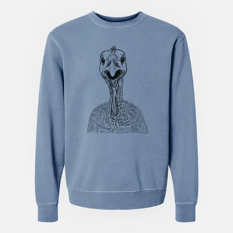 Buy Now cozy workout hoodieBare Gobble the Turkey - Unisex Pigment Dyed Crew Sweatshirt Buy Now cozy workout hoodieBare Gobble the Turkey - Unisex Pigment Dyed Crew Sweatshirt