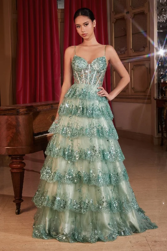 Sneak Peek Sale form-fitting dressCinderella Divine KV1108 Dress