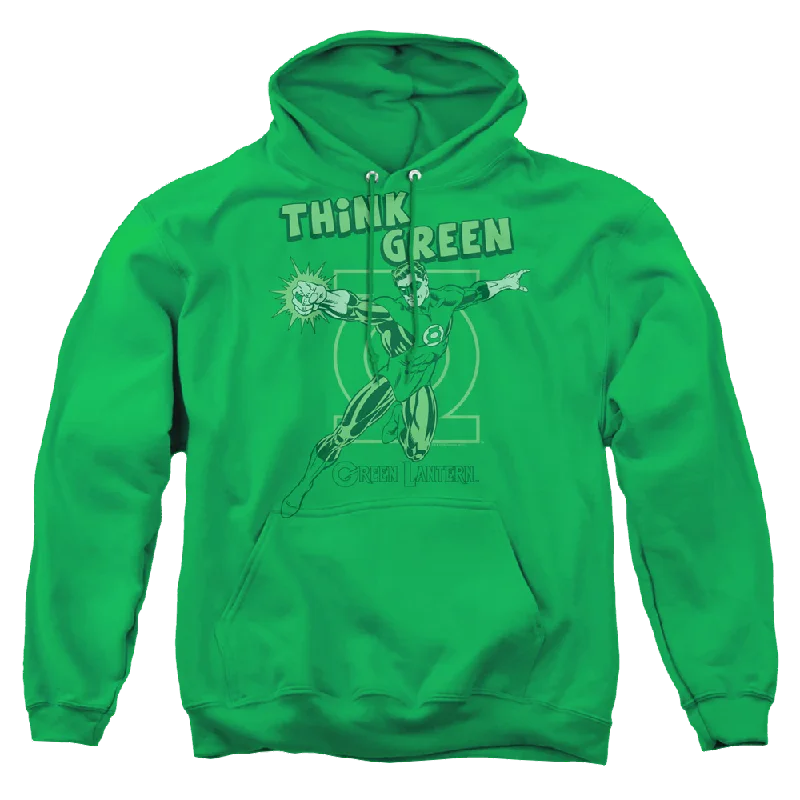 casual zip-up sweatshirtGreen Lantern Think Green - Pullover Hoodie