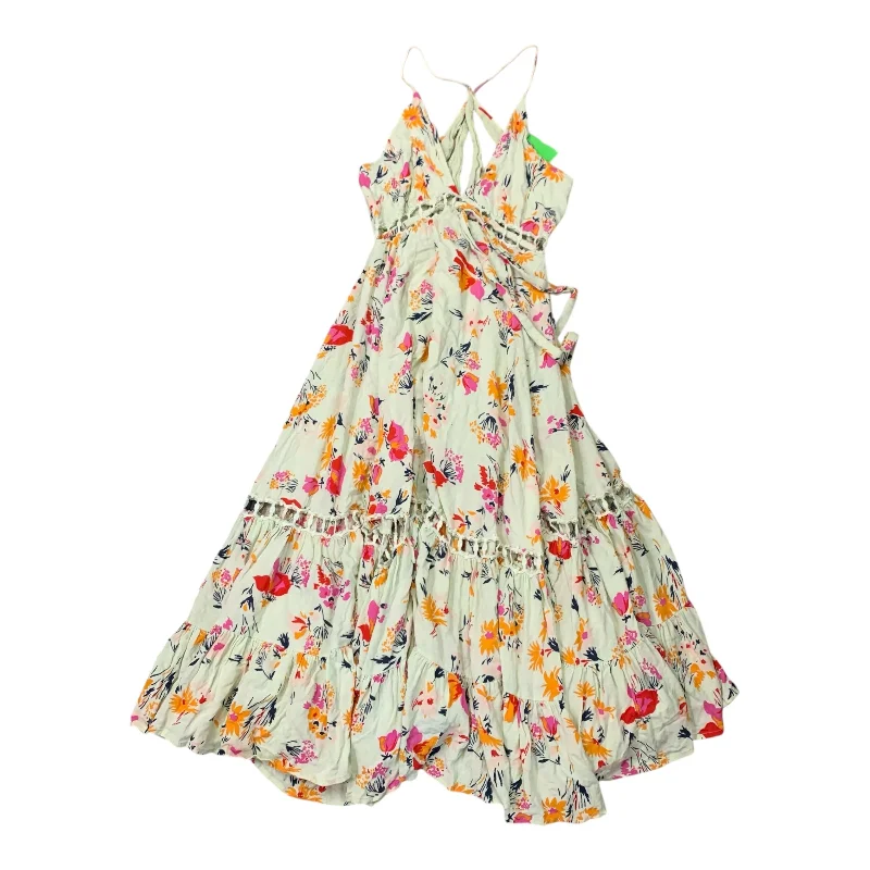 Online Specials boho-chic dressDress Casual Midi By Free People In Green, Size: S