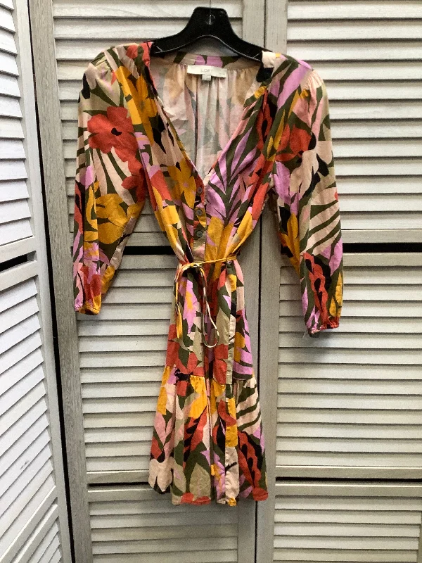 Buy More, Save More wool dressDress Casual Midi By Loft In Multi-colored, Size: S