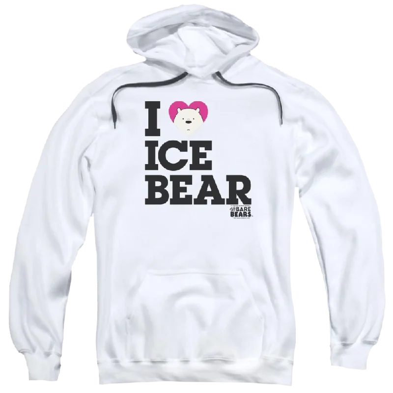Inventory Reduction modern hoodieWe Bare Bears Heart Ice Bear Pullover Hoodie