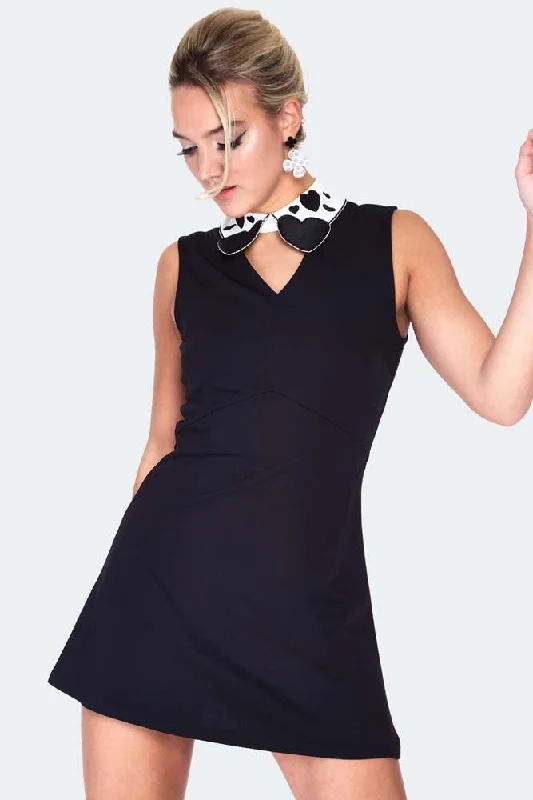 Midnight Madness formal dressMadison Heart-Collar Dress