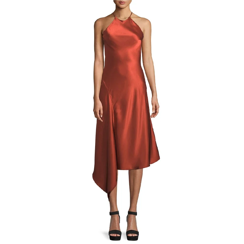 Amazing Deals off-the-shoulder dressAlexis Womens Draped Midi Dress, Orange, Medium Amazing Deals off-the-shoulder dressAlexis Womens Draped Midi Dress, Orange, Medium