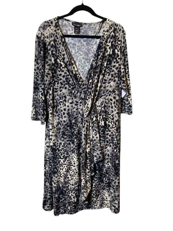 Price Reduction boho dressDress Casual Midi By Lane Bryant In Animal Print, Size: Xl Price Reduction boho dressDress Casual Midi By Lane Bryant In Animal Print, Size: Xl