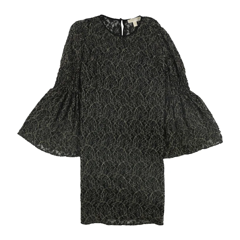 Act Now office dressMichael Kors Womens Metallic Lace Midi Dress