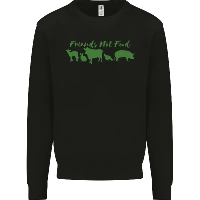 Discount Deals classic gym sweatshirtAnimals Are Friends Not Food Vegan Mens Sweatshirt Jumper Discount Deals classic gym sweatshirtAnimals Are Friends Not Food Vegan Mens Sweatshirt Jumper