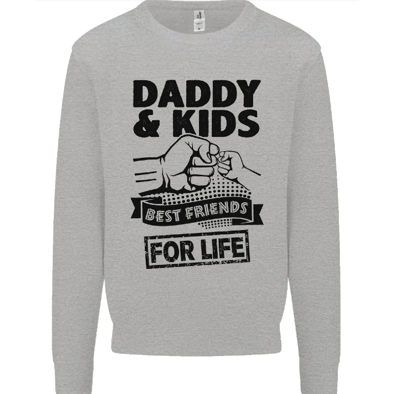 Price Break Daddy & Kids Best Friends Fathers Day Mens Sweatshirt Jumper