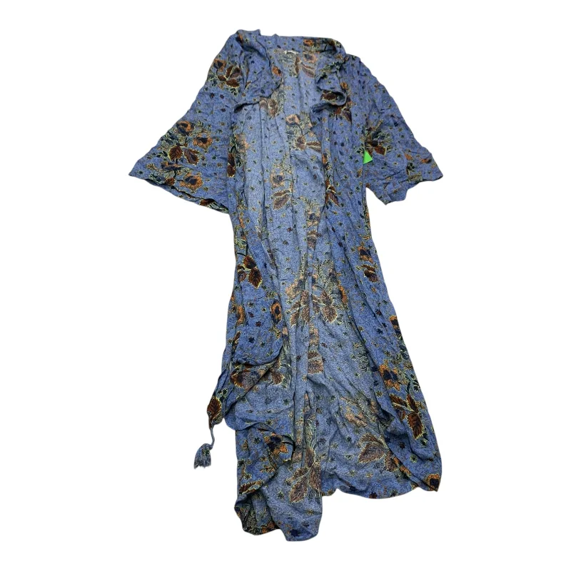 Big Savings off-the-shoulder dressDress Casual Maxi By Free People In Blue & Orange, Size: Xs