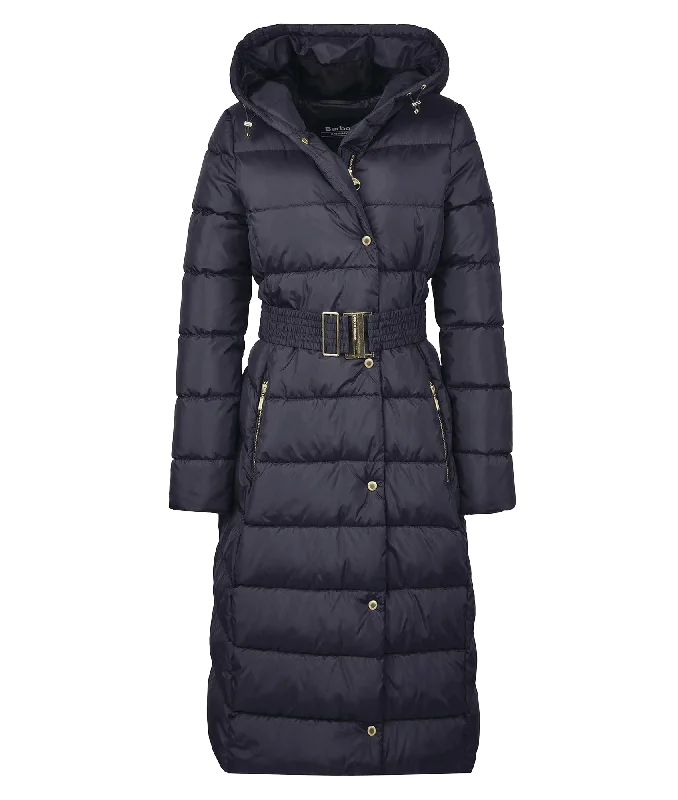 Low Prices graphic coatTrack Line Quilted Jacket - Black