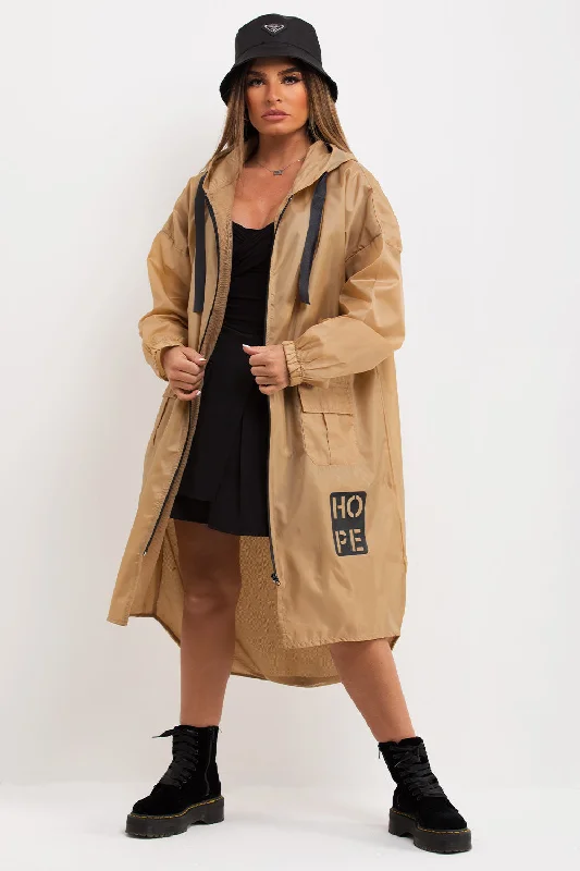 Bargain Prices modern outerwearFestival Jacket Rain Mac Beige