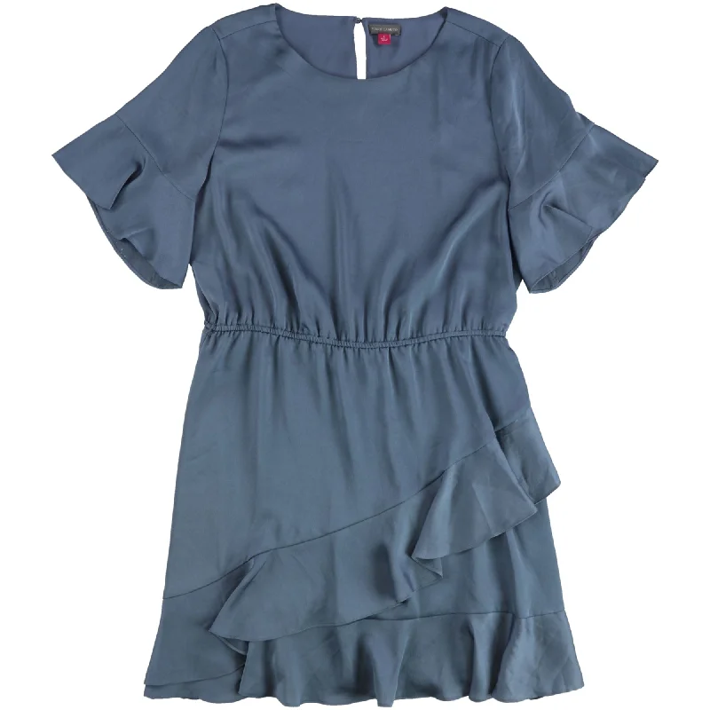 Deal Alert flowy maxi dressVince Camuto Womens Ruffled A-Line Dress