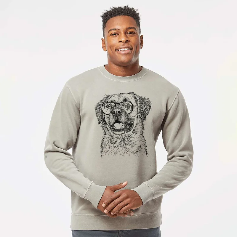 Overstock modern athletic hoodieAviator Finn the Mixed Breed - Unisex Pigment Dyed Crew Sweatshirt Overstock modern athletic hoodieAviator Finn the Mixed Breed - Unisex Pigment Dyed Crew Sweatshirt