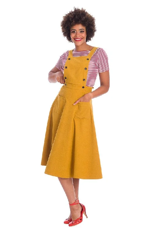 New Arrival trendy bodycon dressLifes A Peach Pinafore Dress