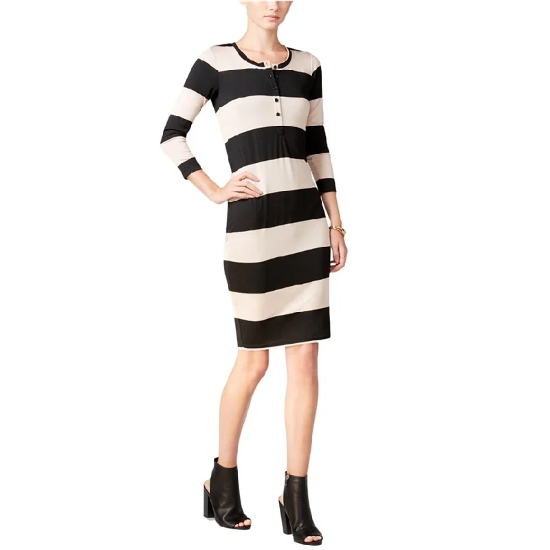 Season Finale Sale trendy dressChelsea Sky Womens Henley Shirt Dress