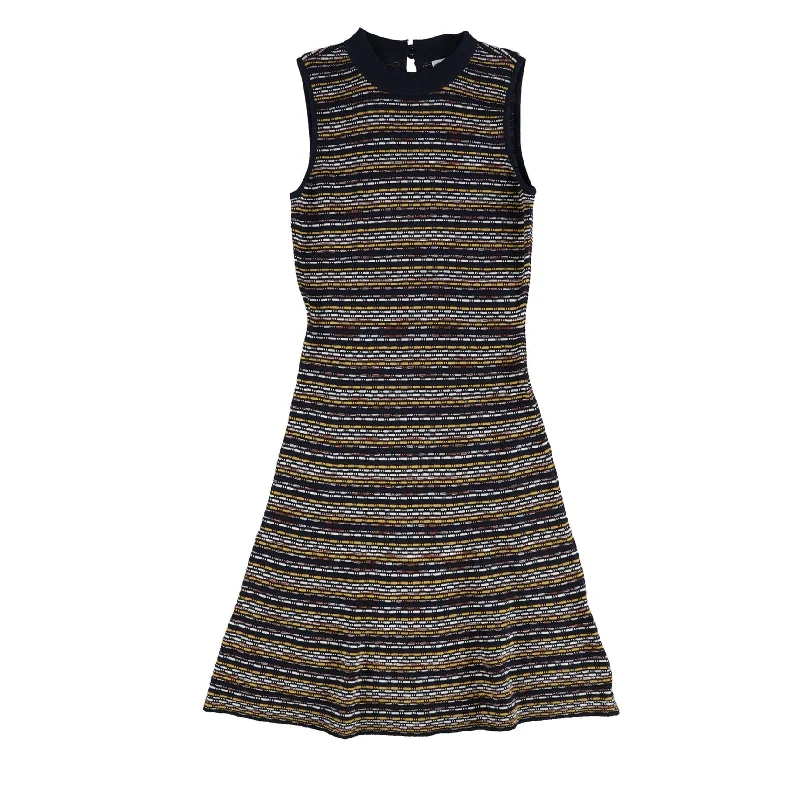 high-waisted dressBar Iii Womens Printed Mock-Neck Sweater Dress