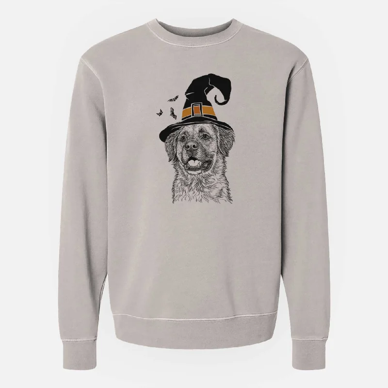 New Deals comfy workout sweatshirtWitch Finn the Mixed Breed - Unisex Pigment Dyed Crew Sweatshirt New Deals comfy workout sweatshirtWitch Finn the Mixed Breed - Unisex Pigment Dyed Crew Sweatshirt