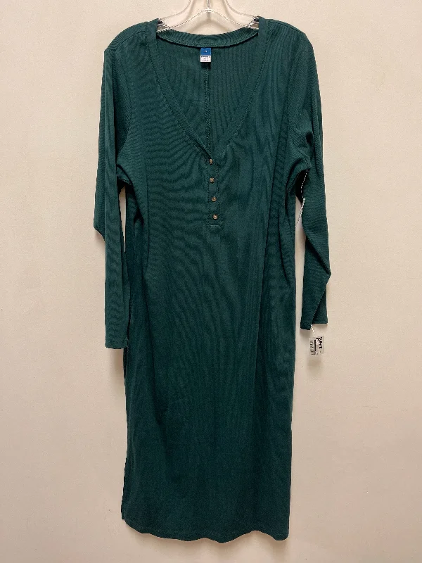 The Best Prices lace dressDress Casual Maxi By Old Navy In Green, Size: 2x