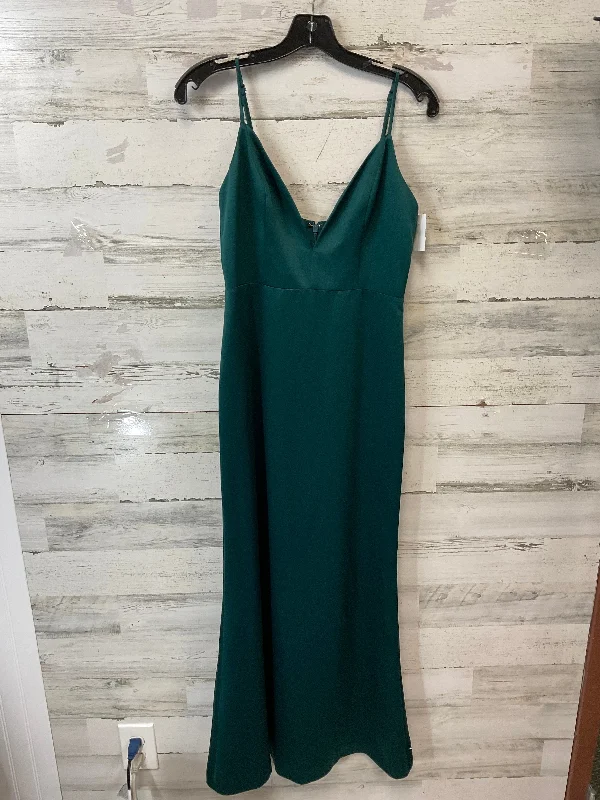 Savings Bonanza elegant shift dressDress Party Long By NBD In Green, Size: M